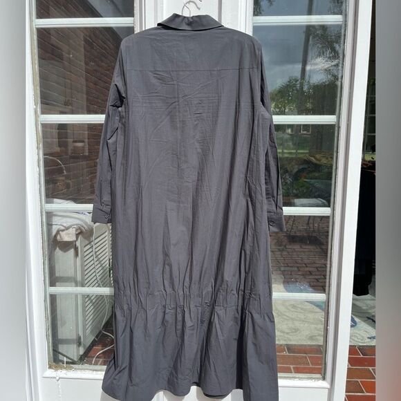 COS Gathered Hem Shirt Dress NWT - Picture 12 of 13